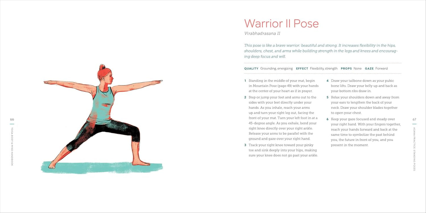Yoga Body and Mind Handbook: Easy Poses, Guided Meditations, Perfect Peace Wherever You Are