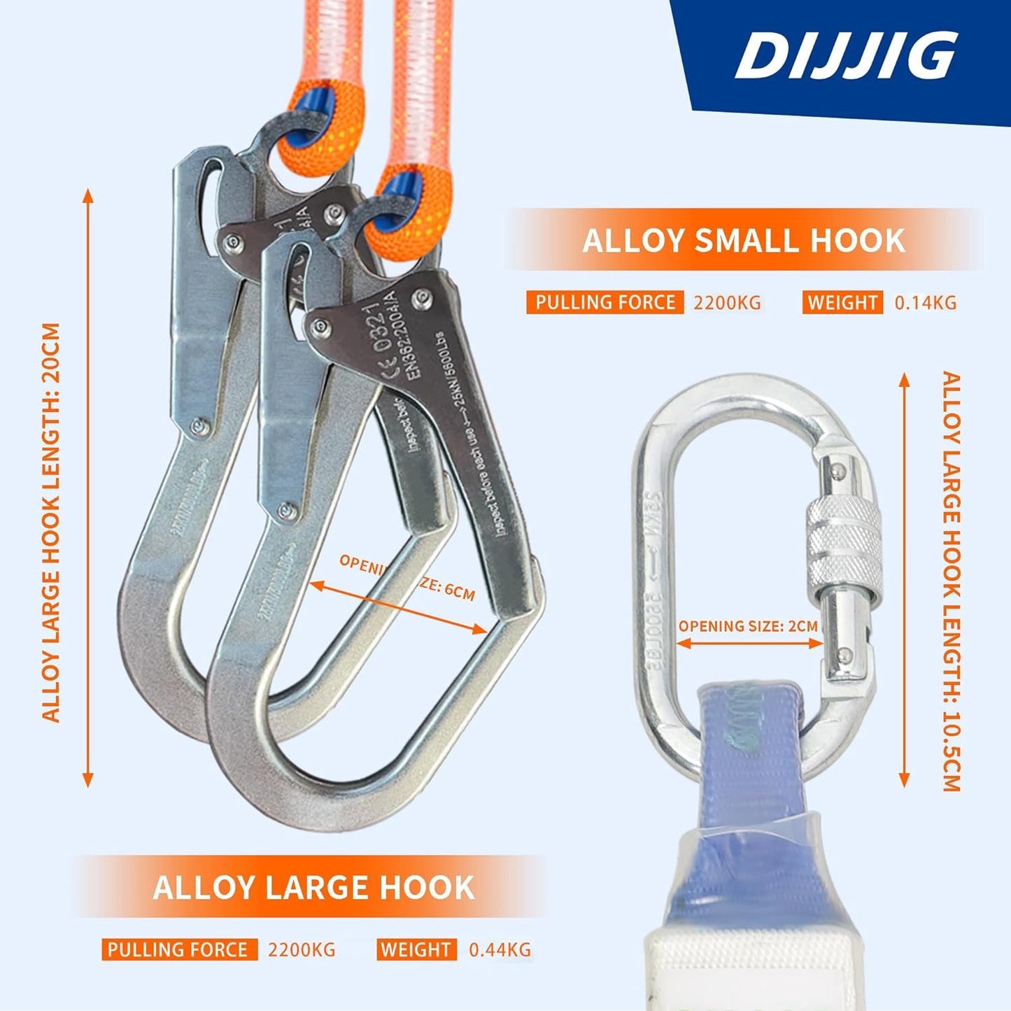 DIJJIG safety harness fall protection harness roofing harness construction harness construction harnessANSI/ASSP Compliant