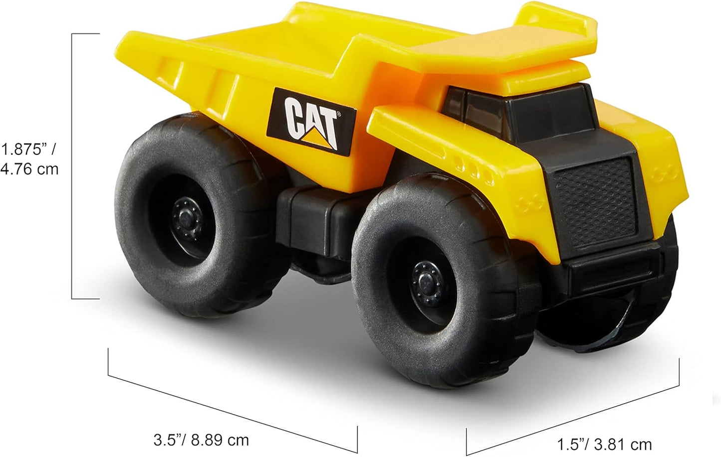 Cat 82150 Little Machines 5-Pack Vehicle, Yellow