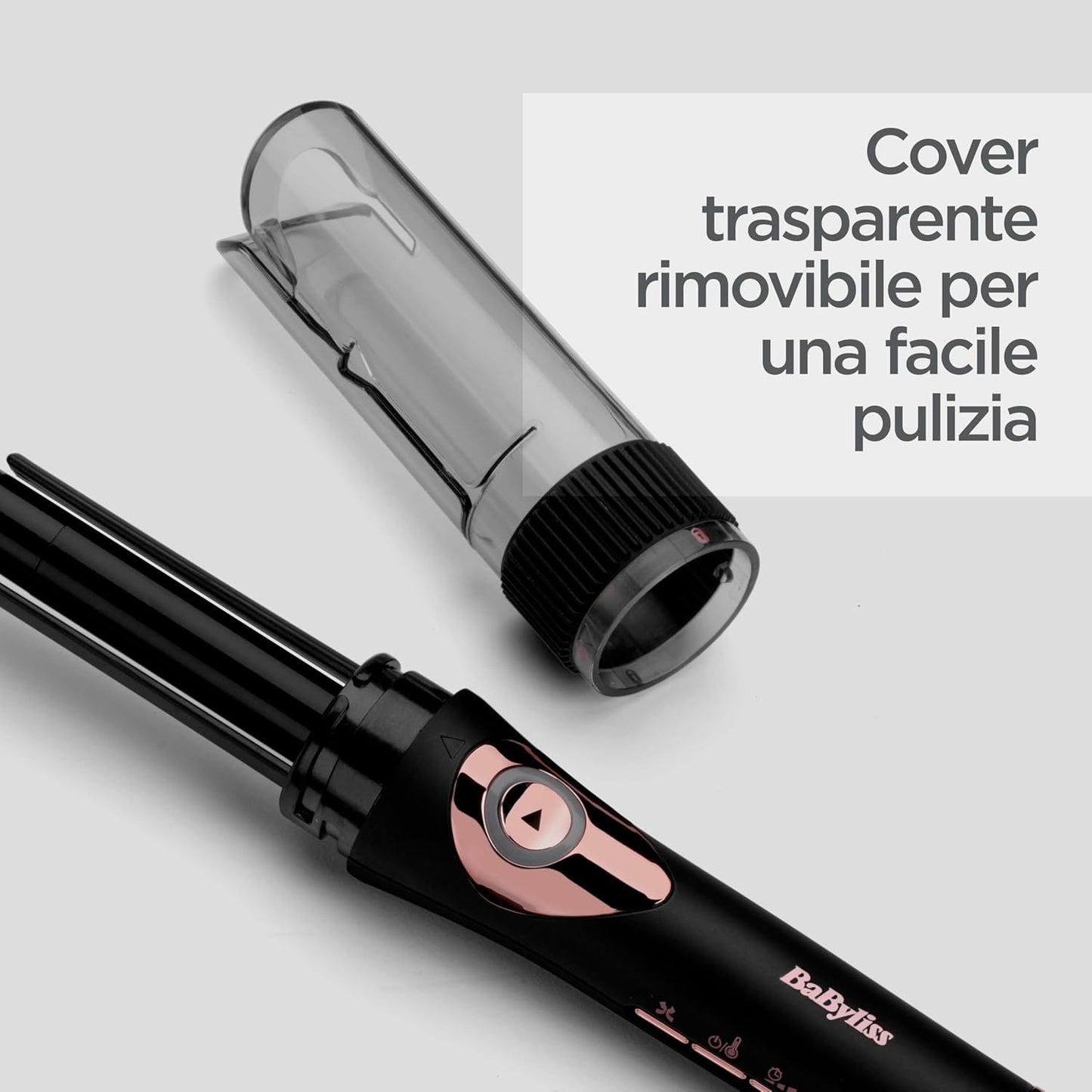 BaByliss C1031E Curl Secret Lite Automatic Curl Curl with Auto Curl Technology, Ceramic Coating, 3 Curl Directions, 5 Temp, 3 Stroke Times, Auto-Curl Technology, Multi-Voltage