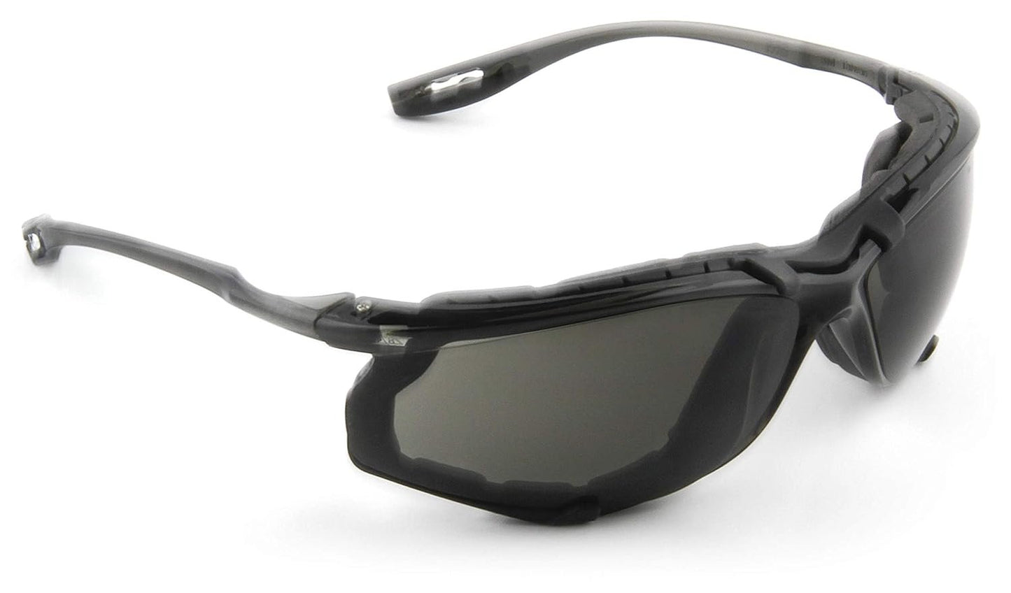 3M™ Virtua Cord Control System Protective Eyewear with Foam Gasket, 11873-00000-20, Gray Anti-Fog Lens, Pack of 20