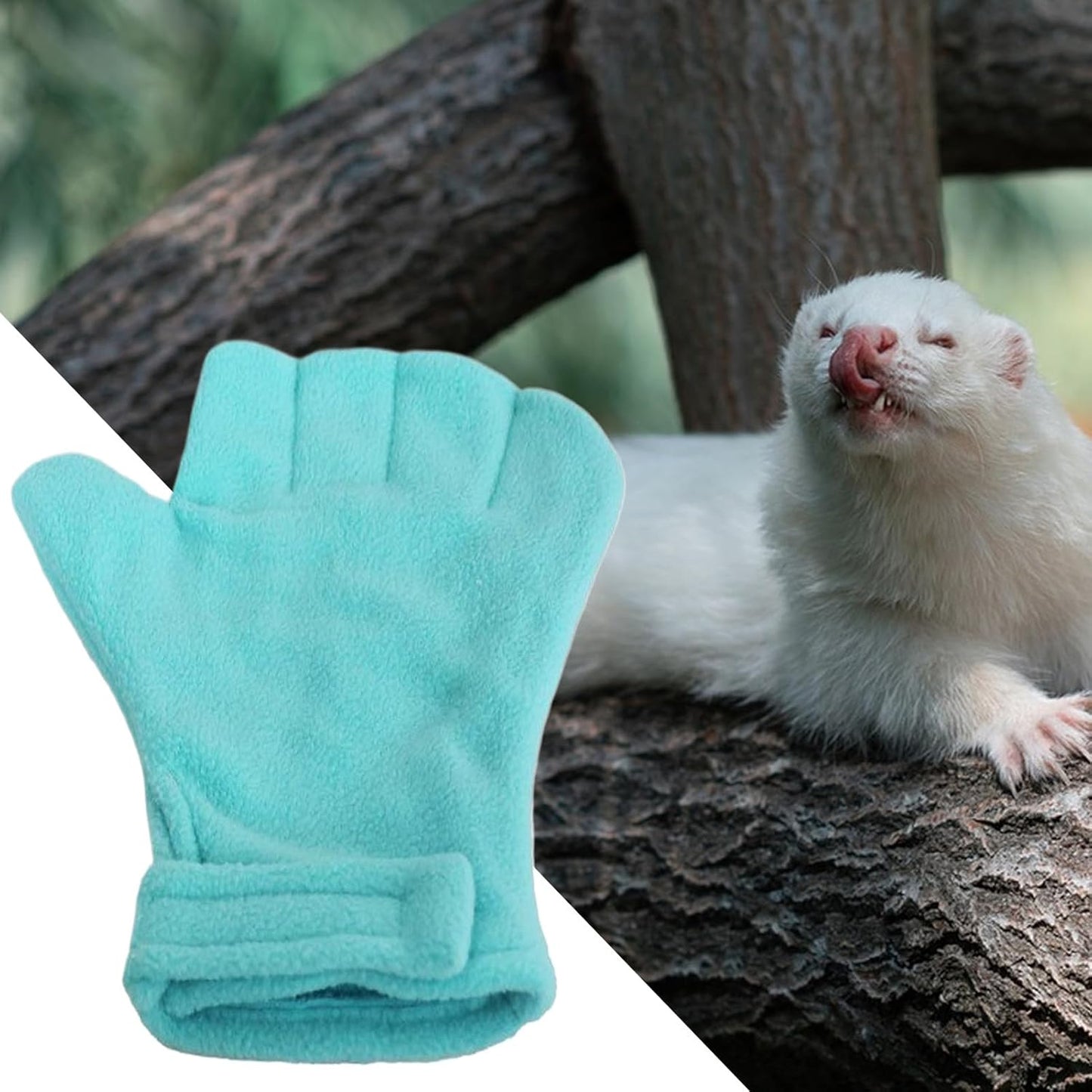 Animal Handling Gloves,Bite Resistant Gloves | Gentle Touch Scratch Resistant Safe Handling for Reptile Bird Snake Lizard Squirrel Hamster Nail Trimming Grooming