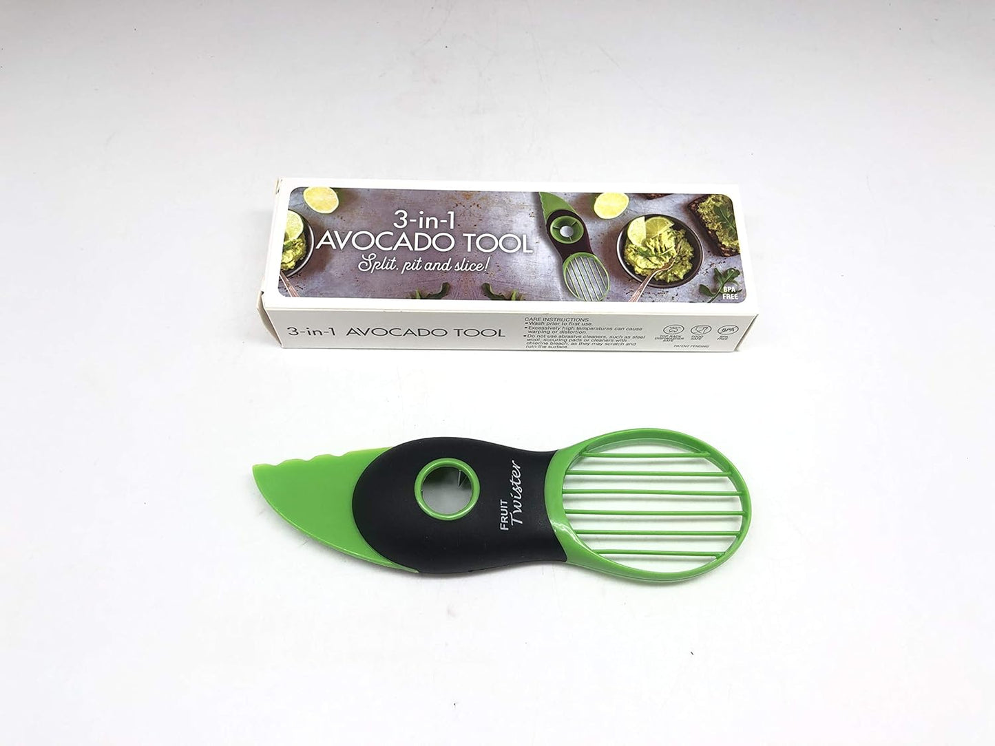 Fruit Twister Avocado Slicer 3 in 1 Kitchen Tool, Split, Pit and Slice