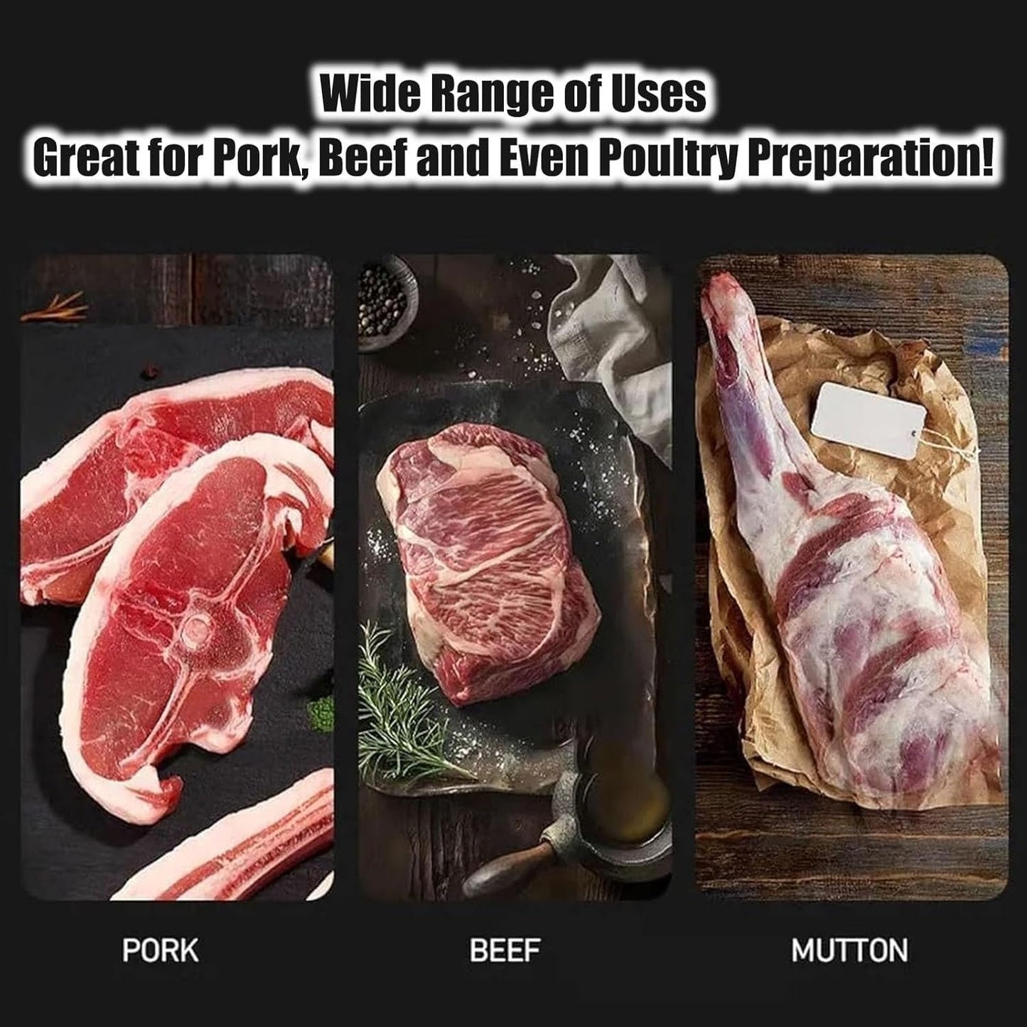 Stainless Steel Rib Membrane Remover Tool - Professional BBQ Rib Prep Gadget, Ergonomic Design for Easy Skin Removal, Dishwasher Safe & Restaurant Grade (1Pcs)