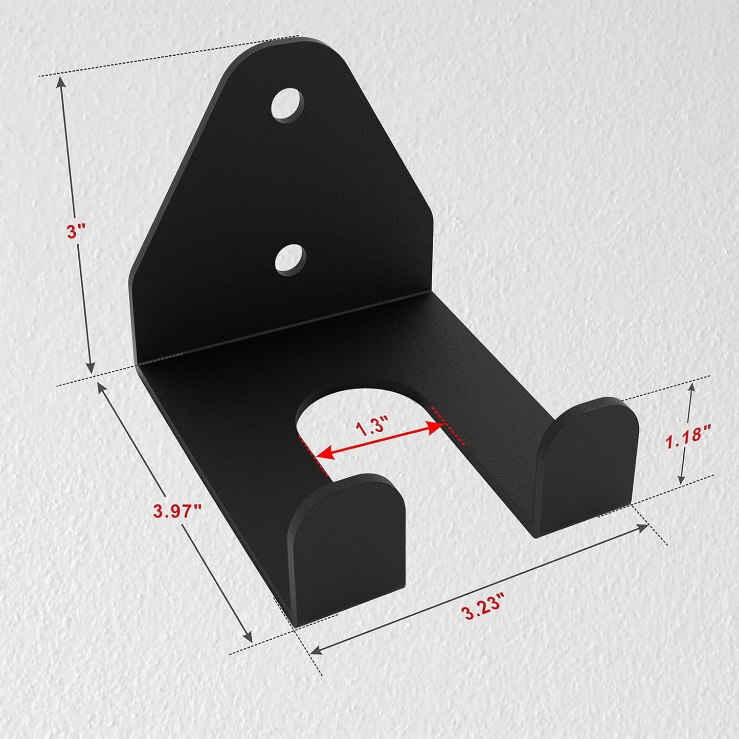 Barbell Storage Rack Wall Mount, Heavy Duty Vertical Barbell Holder Wall Barbell Hanger for Olympic Barbell, Curl bar for Space Saving Commercial or Home Gym Accessory