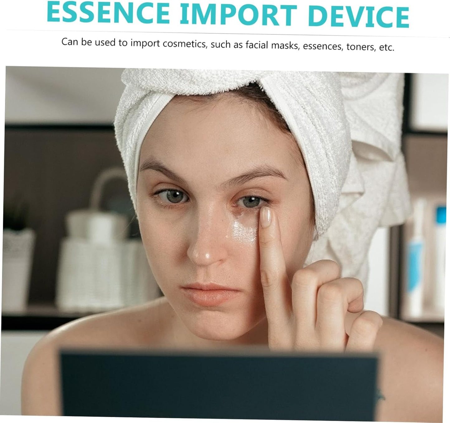 Mikinona 1Pc Facial Eye Massage Tool Anti-wrinkle Eye Massager Facial Massager Eye Care Device Portable Skin PP