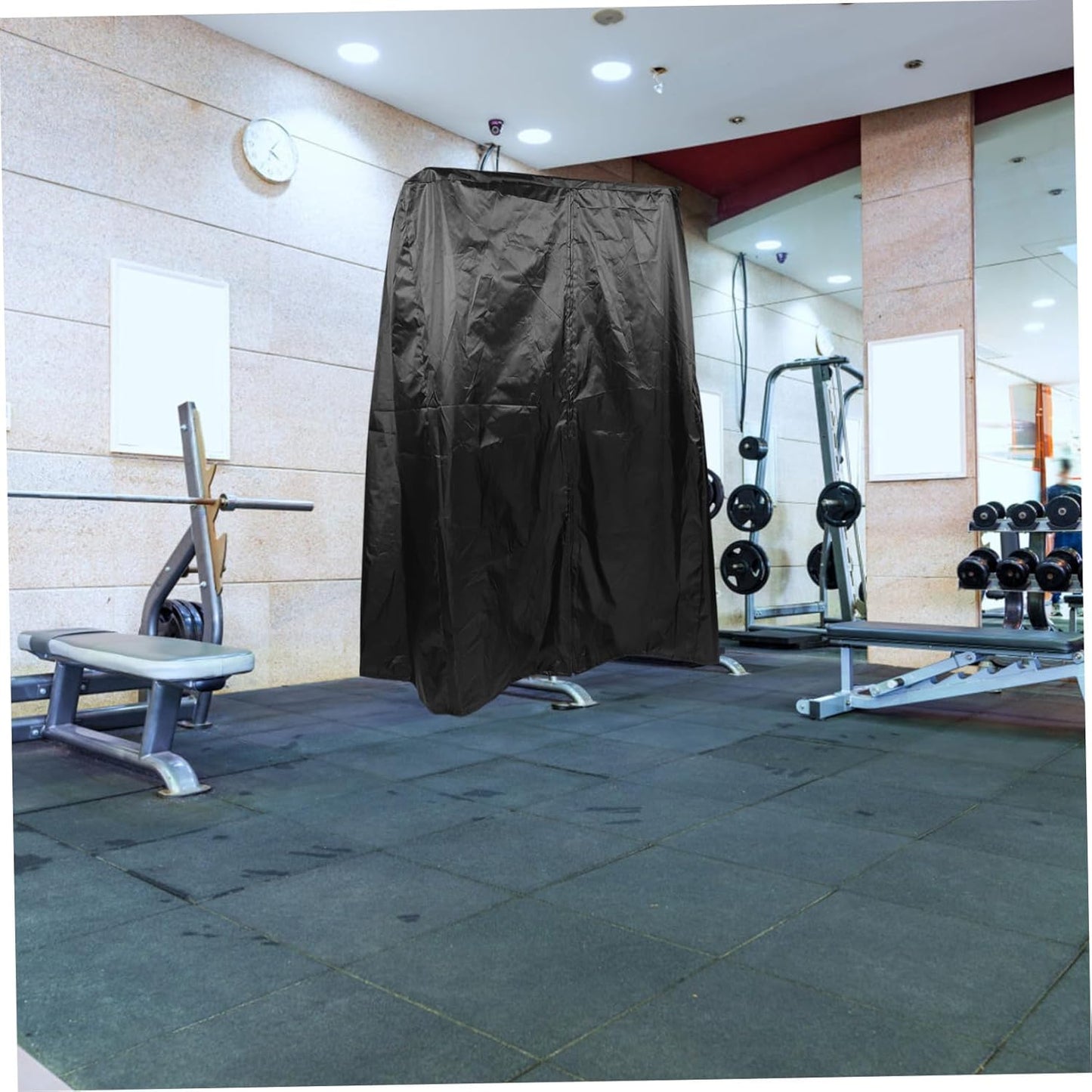 Milisten Waterproof Oxford Cloth Home Gym Equipment Cover Easy To Clean Indoor Exercise Machines Covering From Scratches With Zipper