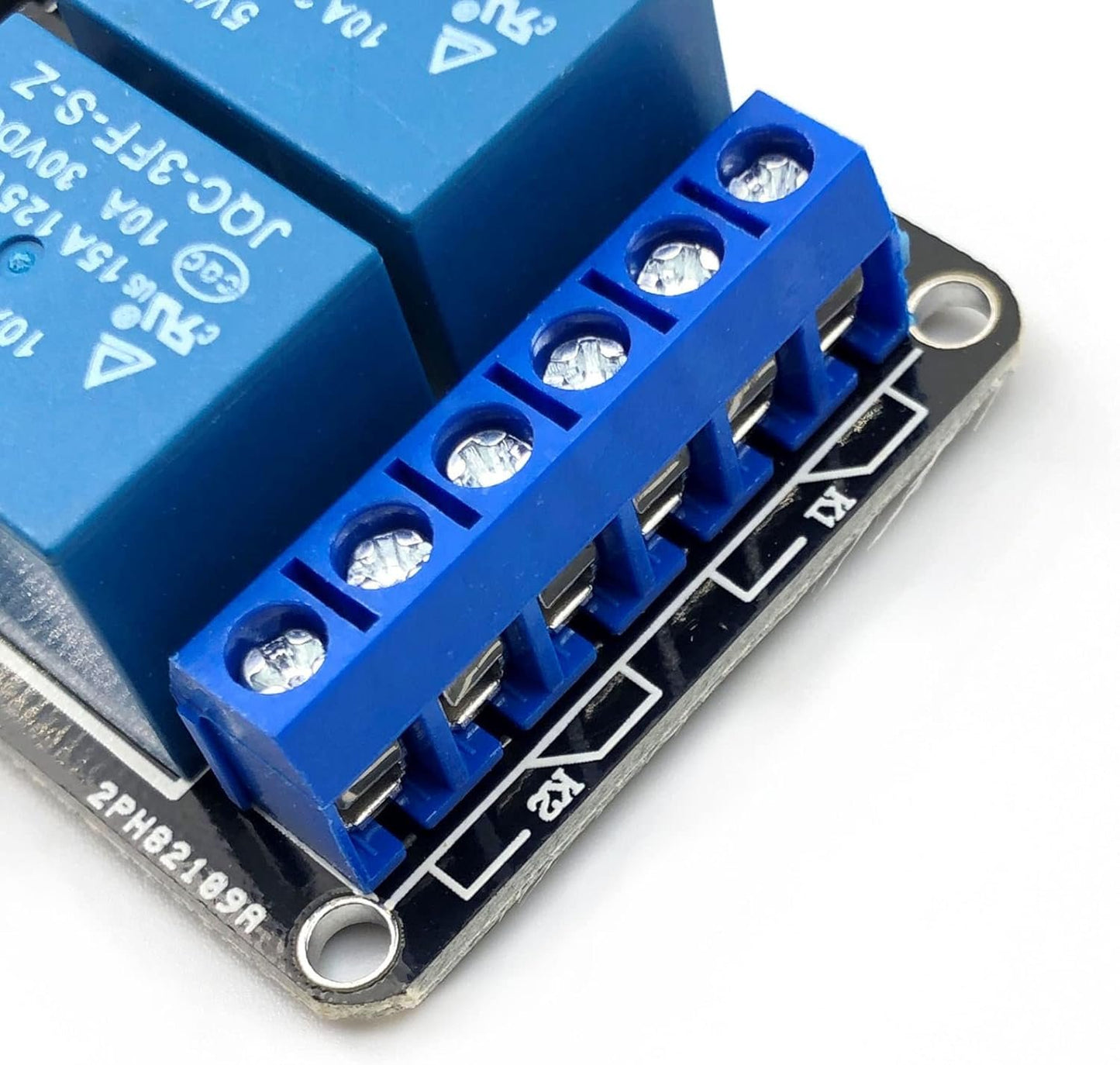 FainWan 2pcs 2 Channel Relay Module with Optocoupler 5V Active Low Level Amplifier Trigger JD-VCC Relay Power VCC Power