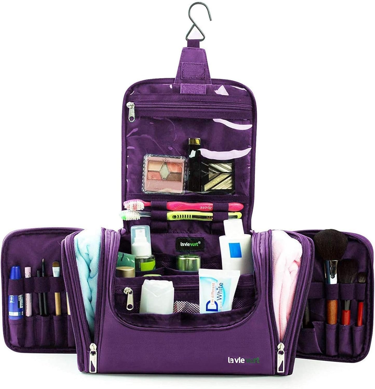 LAVIEVERT Huge Capacity Toiletry Bag