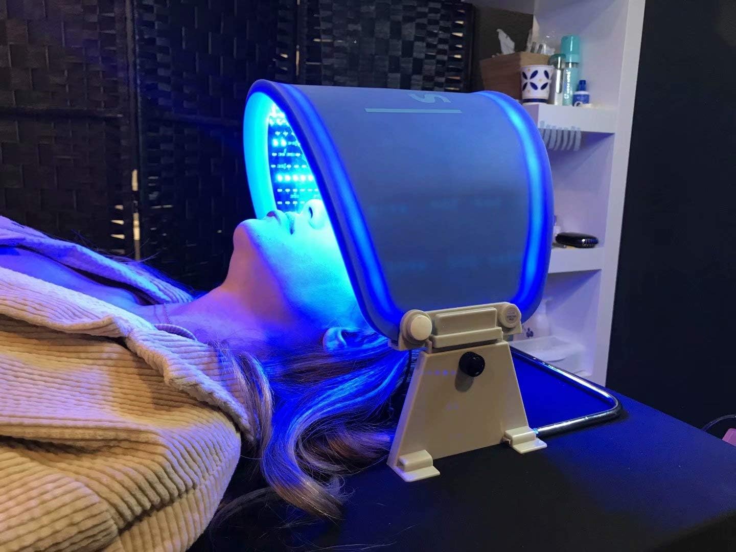 Hydraskincare 7 in1 Vibration LED Photon Therapy Anti-aging Facial Skin Care Beauty Device