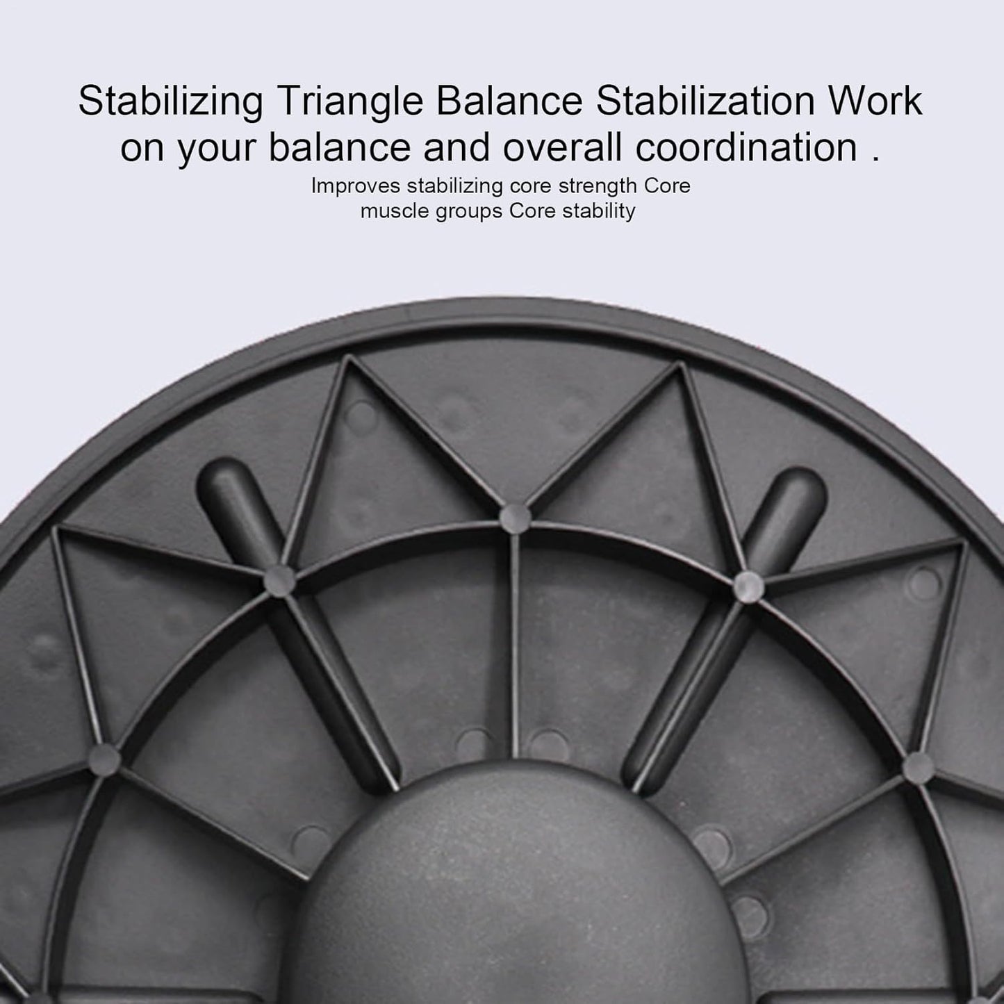 Wobble Balance Board – core workout disc, rotating trainer | anti-slip, massage zone, fitness balance gear for strength building, yoga practice, and home exercise environments