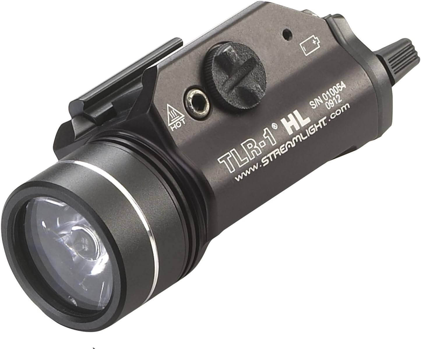 Streamlight 69260 TLR-1 HL 1000-Lumen Tactical Weapon Mount Light With Rail Locating Keys & Lithium Batteries, Black – Box Packaged