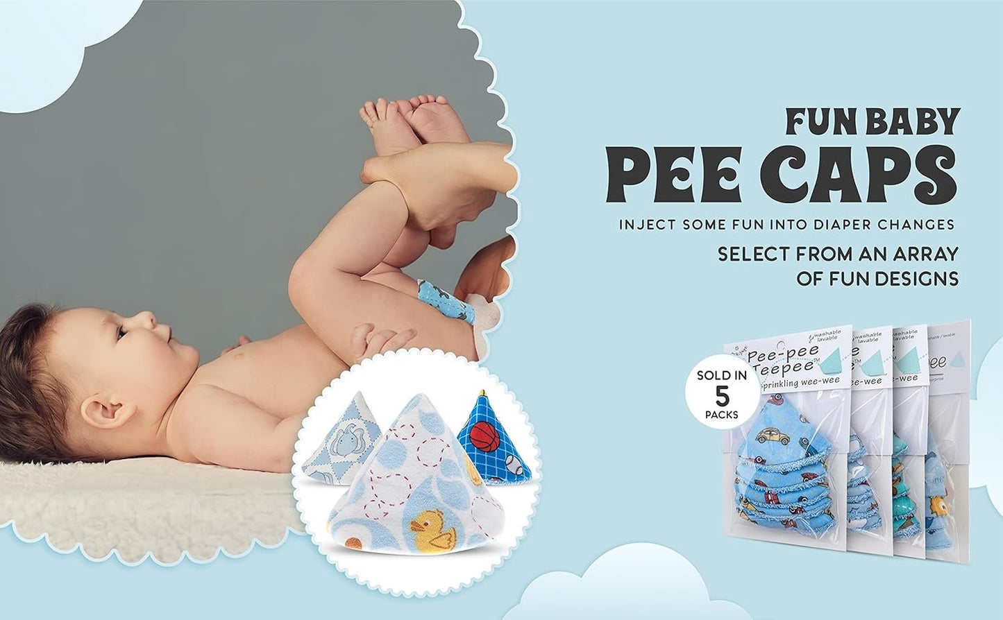 Pee Pee Teepee Camping White with LAUNDRY bag 5 pieces baby boy pee shield babyboy essentials peepeeeteepee baby boy teepee pee shield pee covers