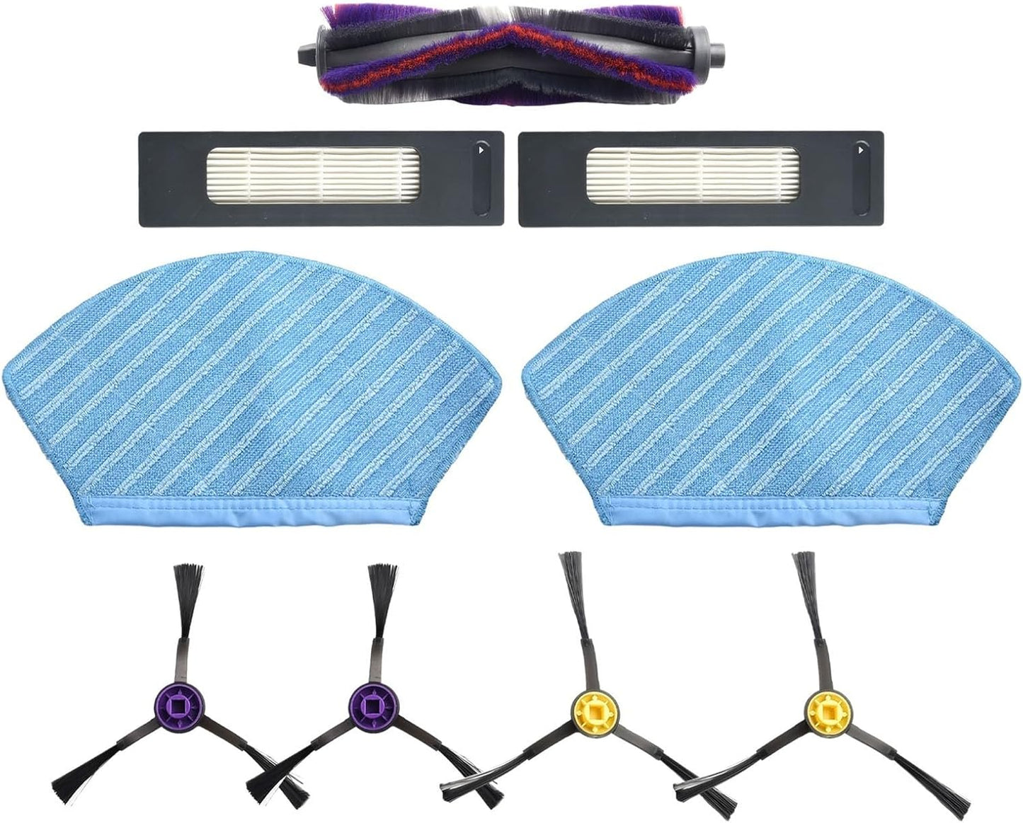 Robert 770 Cleaning Essentials - Spazzola a rullo, filte e panni con spazzole laterali extra per esigenze di pulizia profonda