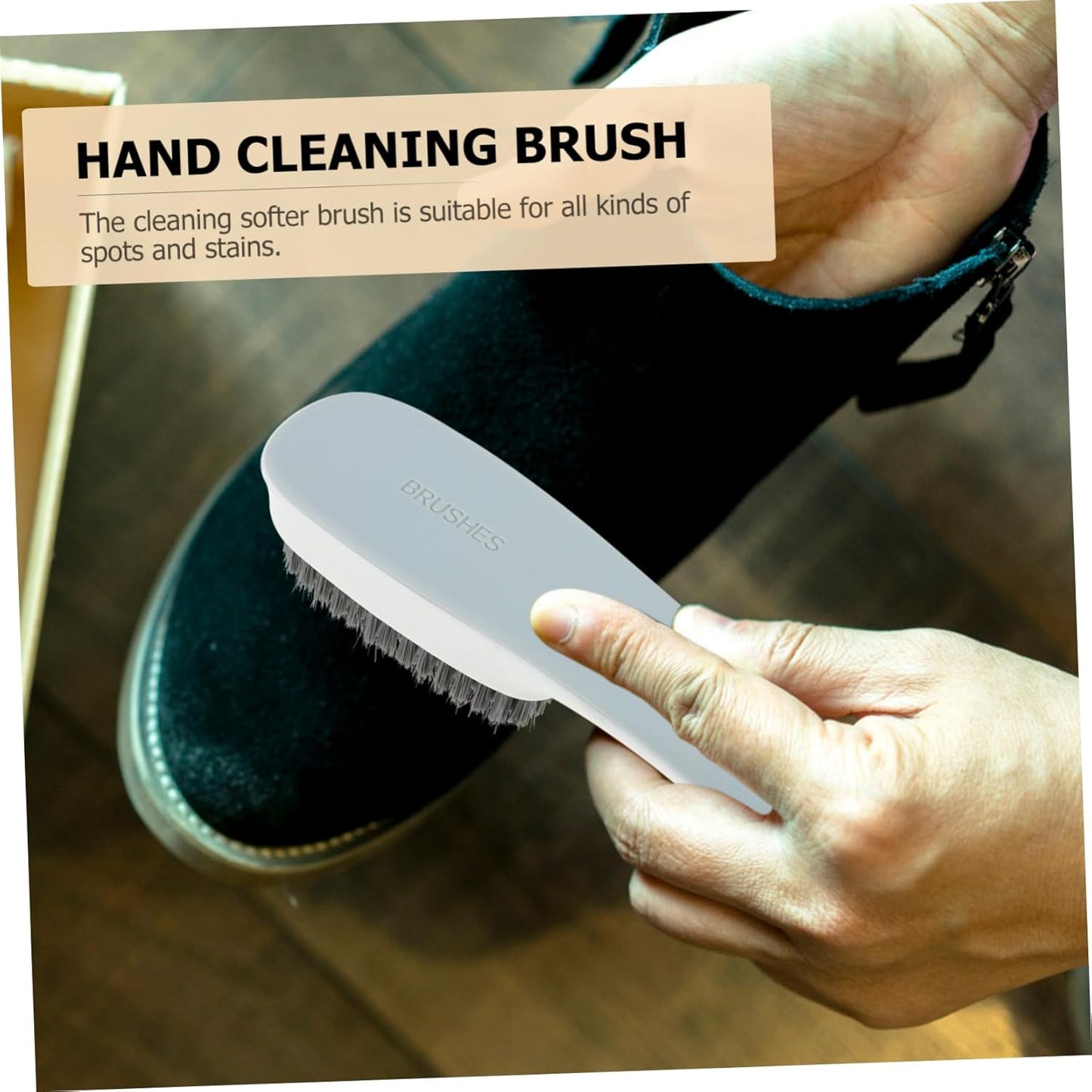 SEWOART Daily Cleaning Essential Multi-Purpose Brush Set Shoe Cleaning Kit Laundry Brush Soft Bristles