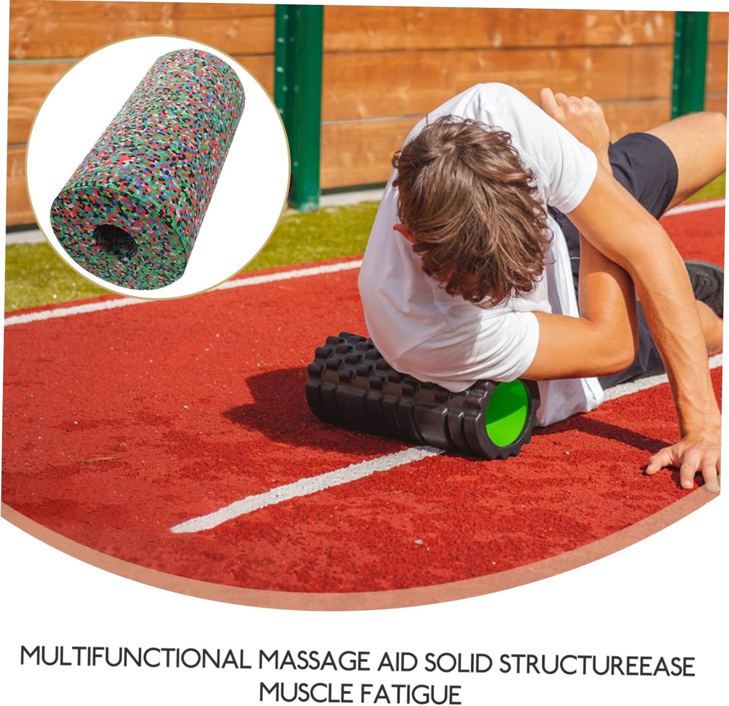 Toddmomy Schiuma per Muscolare Yoga Attrezzo Fitness Portatile per Rieducazione e Stabilizzazione Superficie Antiscivolo e Design Scanalato