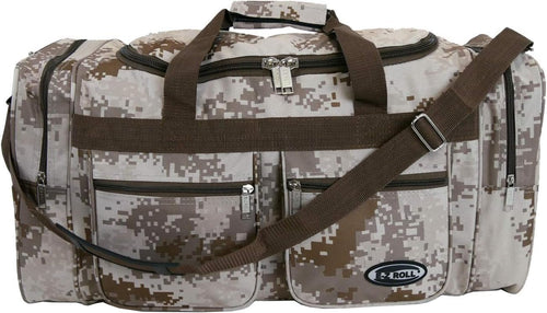 E-Z Roll" Digital Camouflage Duffel Bag/Outdoor Gear Bag/Travel (30")