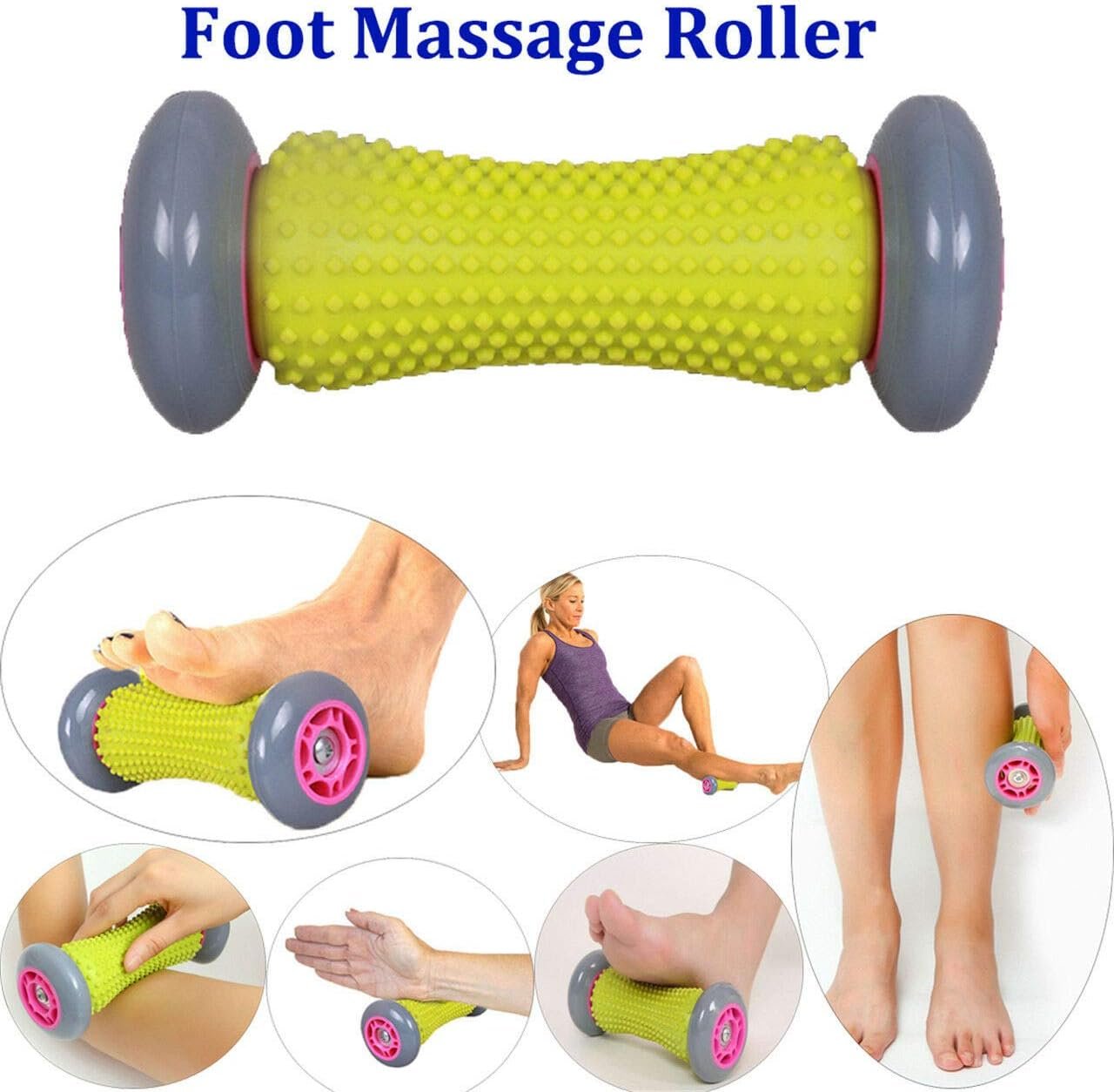Foot Massage Roller for Plantar Fasciitis and Relieving Muscle Pain,Stress,Relaxation,Trigger Point Therapy Foot and Hand Recovery by BIFANS