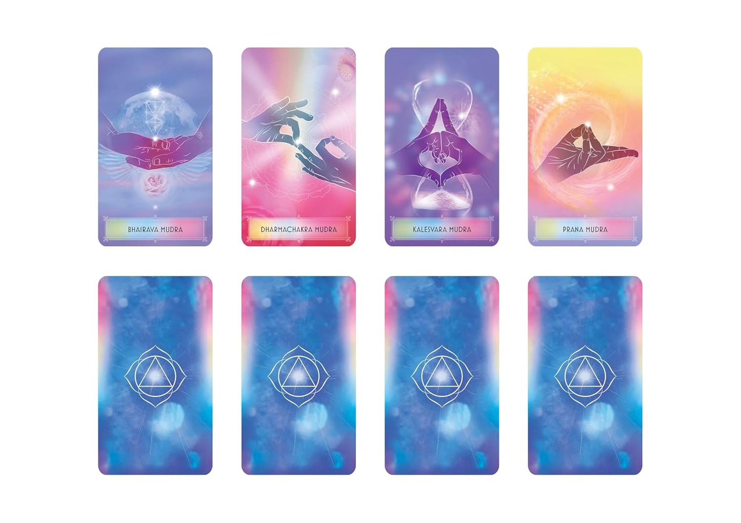 Yoga Mudra Oracle Book and Card Deck: Includes 44 Cards and a 128-Page Book