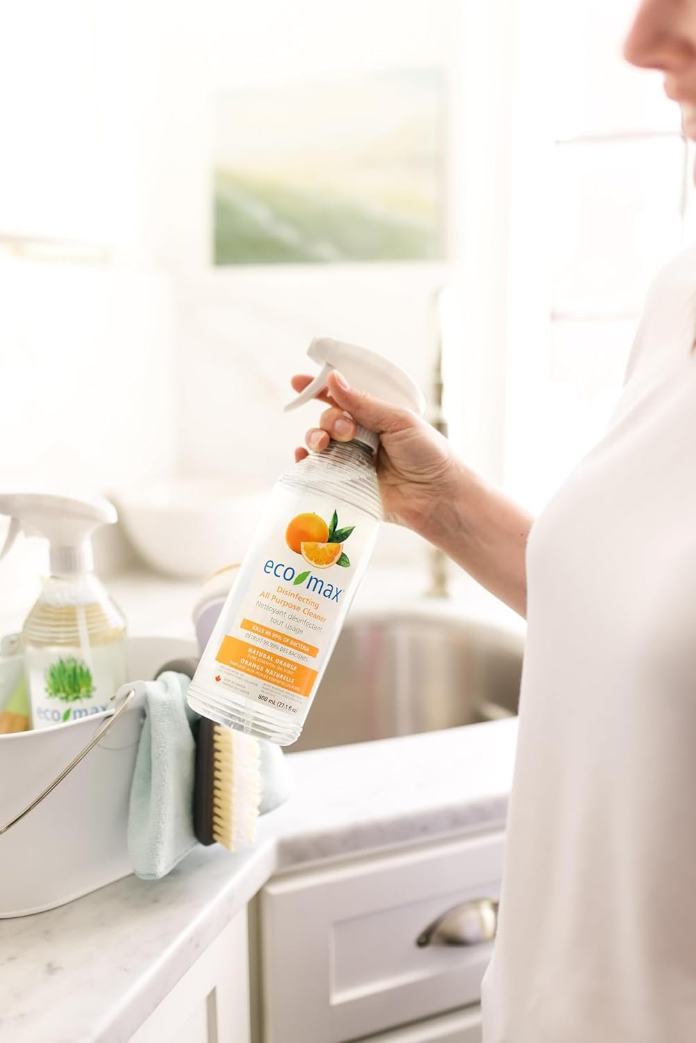Eco-Max-Natural Orange Disinfecting All Purpose Cleaner, 800ml