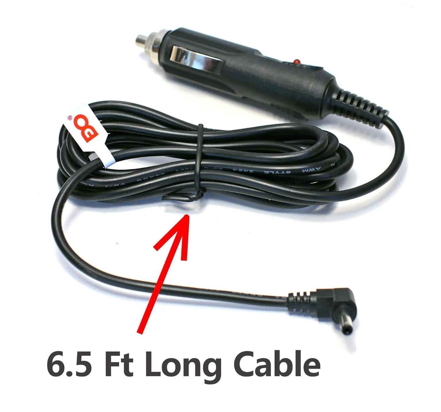 EDO Tech 12V Car Power Cord for Whistler Radar Laser Detector
