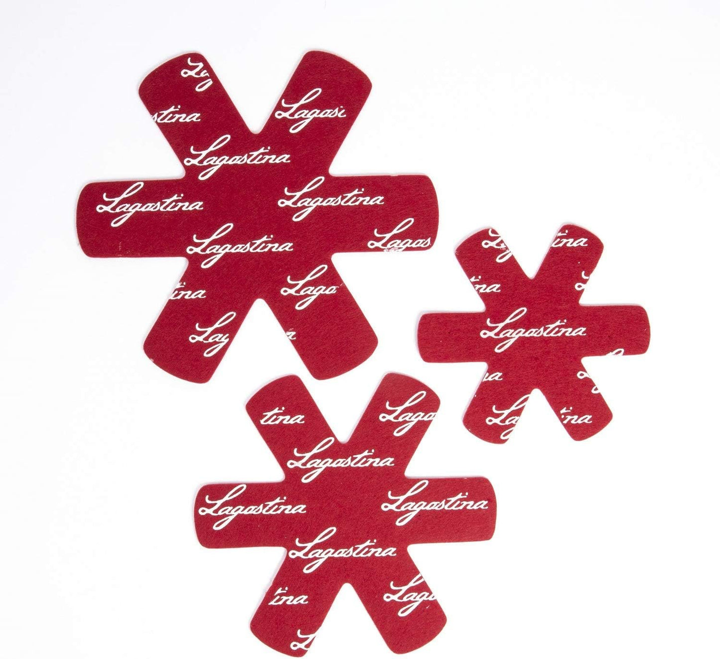 Lagostina 5pc Cookware Protectors (L800200205), red, small