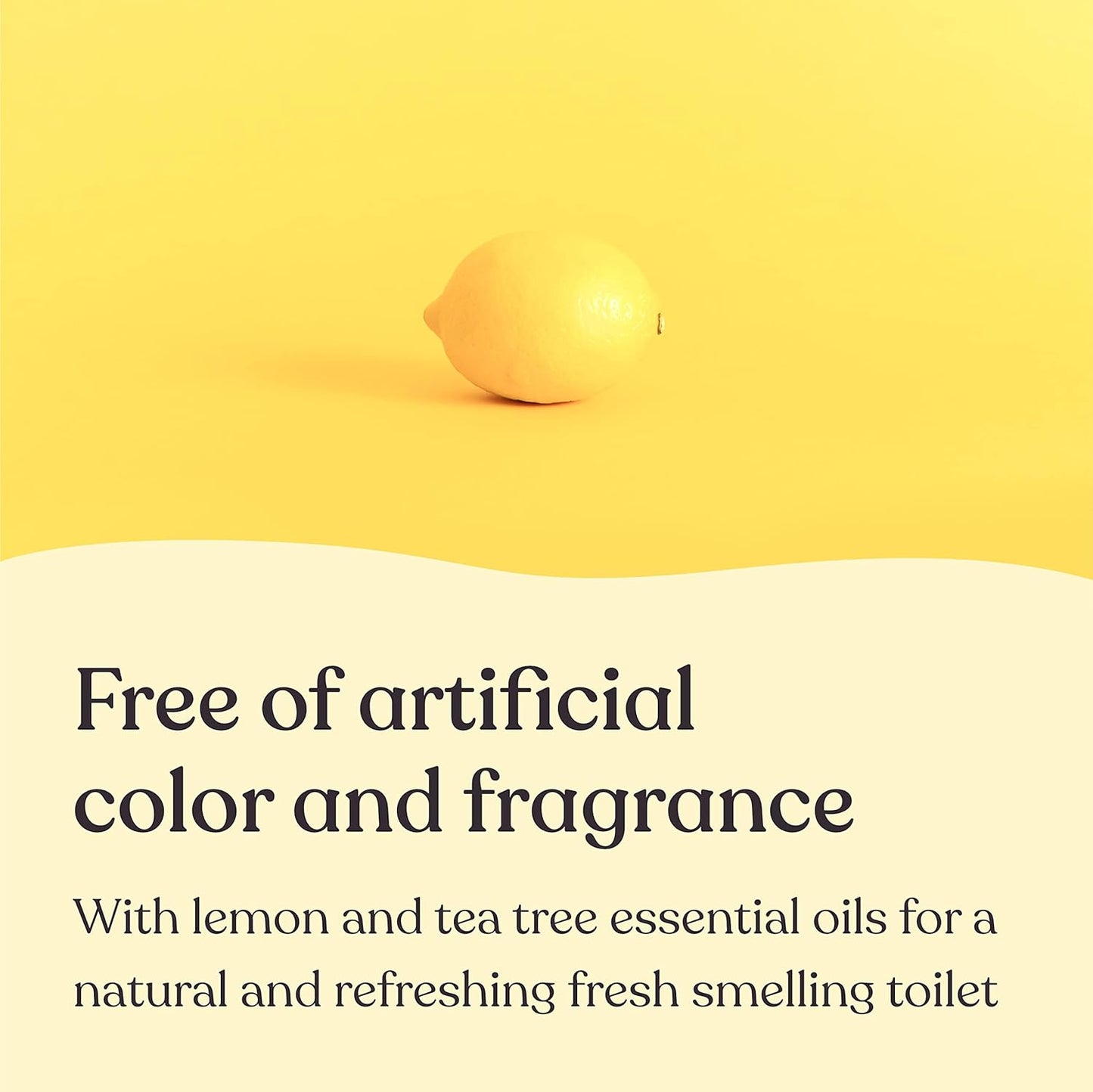Lazy Coconuts Toilet Bowl Cleaner Strips - 60 Cleans, Plastic-free, Dye-free, With Lemon Essential Oil