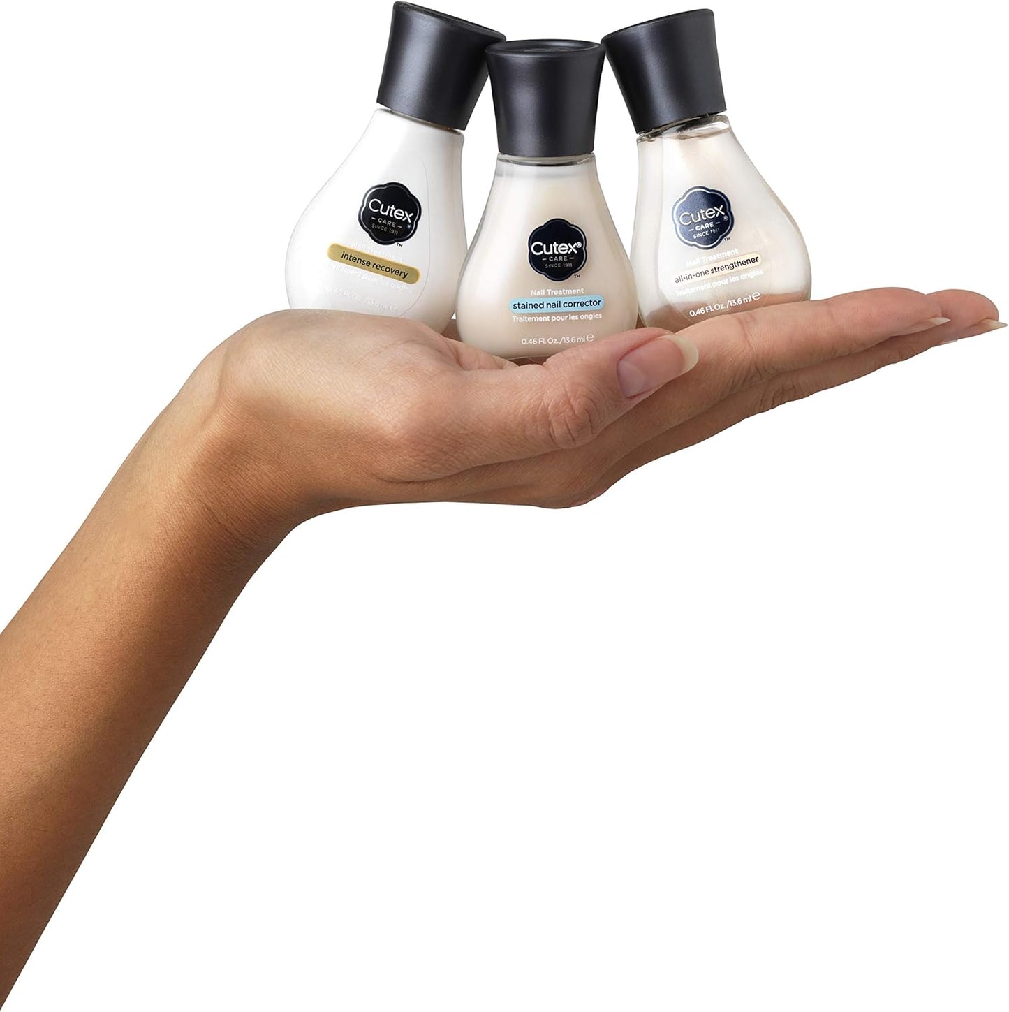 Cutex Stained Nail Corrector Treatment Nail Care Treatment Corrector Stained Nails for Yellow Spots and Off Colour Nails - 15ml