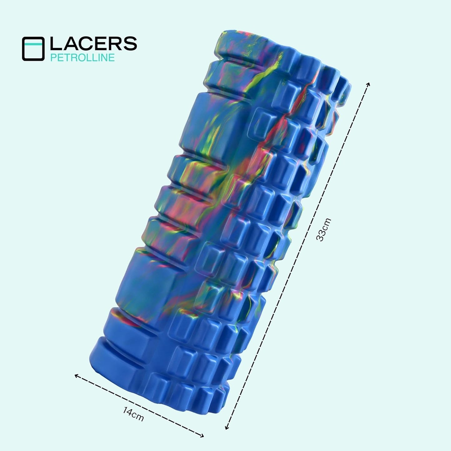 Lacers PetrolLine - Yoga Fatigue Roller 6 Colours (Dark Blue)