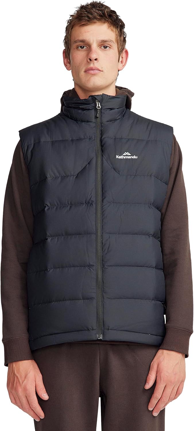 Kathmandu Epiq Mens 600 Fill Down Puffer Warm Outdoor Winter Vest