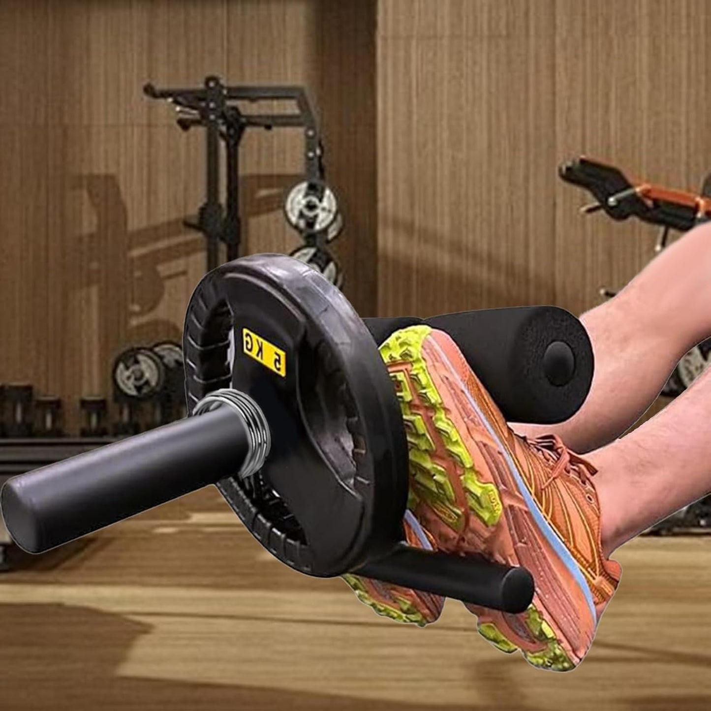Portable Anterior Tibialis Exercise Equipment for Calf Raises, Tib Bar Trainer for Shin Exercises, Home Gym and Travel Fitness Machine, Strengthen Leg Muscles with Versatile Workout Gear
