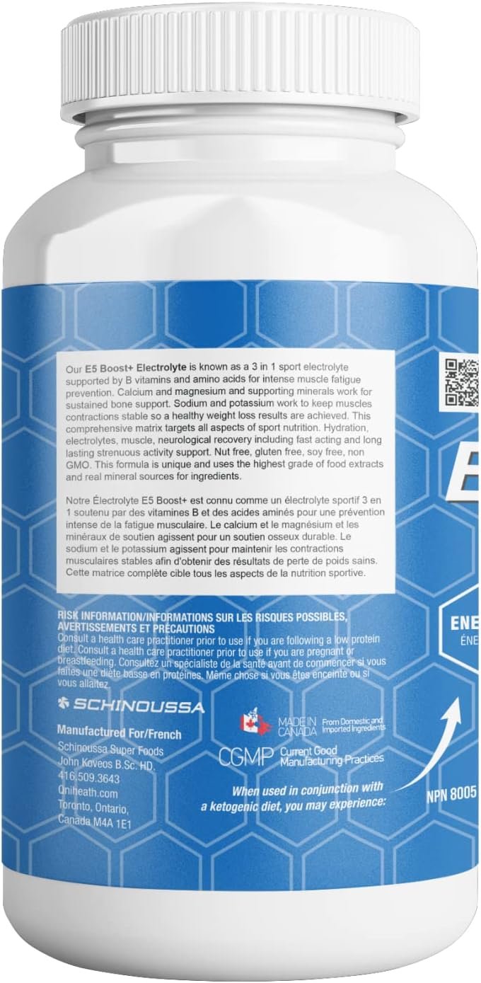 Schinoussa Super Foods Drink Mixes (Lemon Keto Boost Electrolytes + 100g)