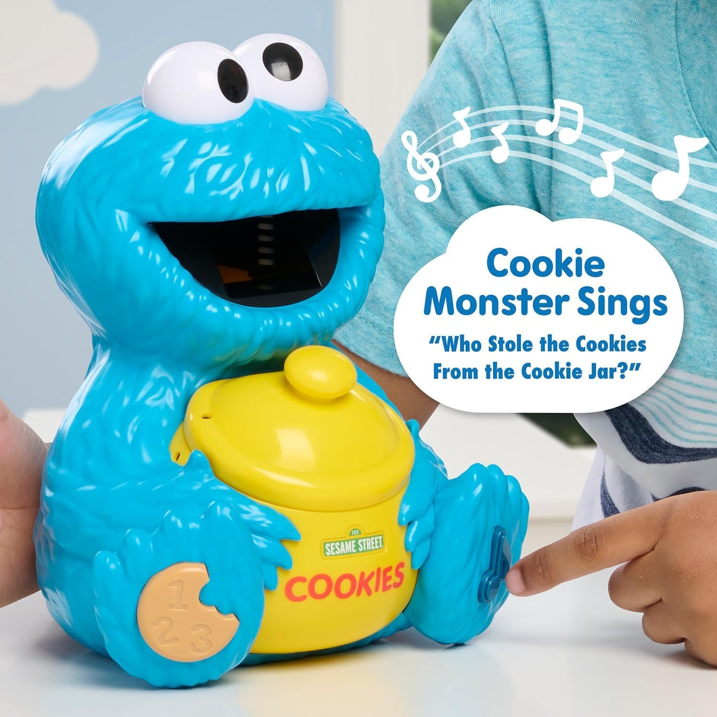 Sesame Street Cookie Monster's Counting Jar Toy