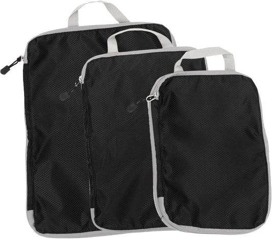 Beaupretty 3pcs Travel Storage Bags Versatile Organizer Pouches for Clothing and Accessories Durable and Stylish Travel Essentials for Luggage Packing and Home Organization