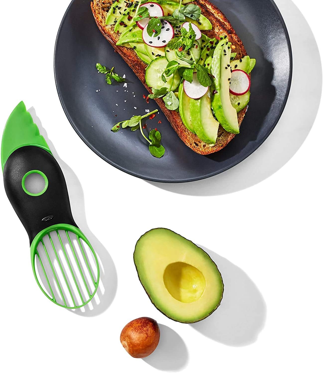 Fruit Twister Avocado Slicer 3 in 1 Kitchen Tool, Split, Pit and Slice