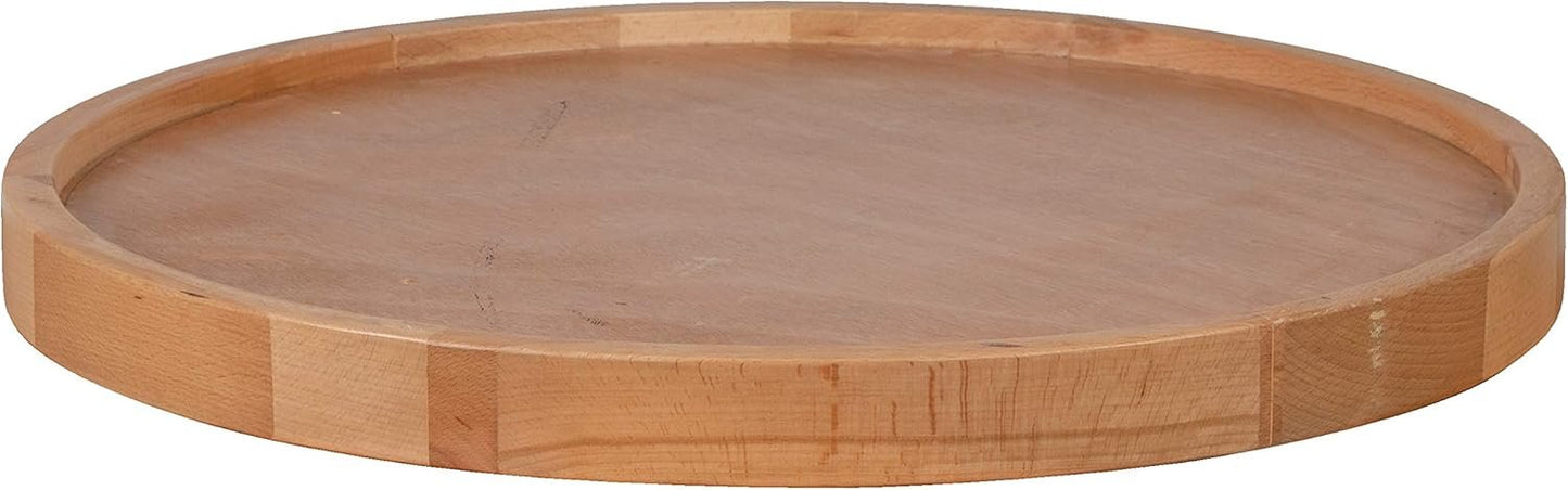 Flash Furniture 24" Round Butcher Block Style Table Top, Natural