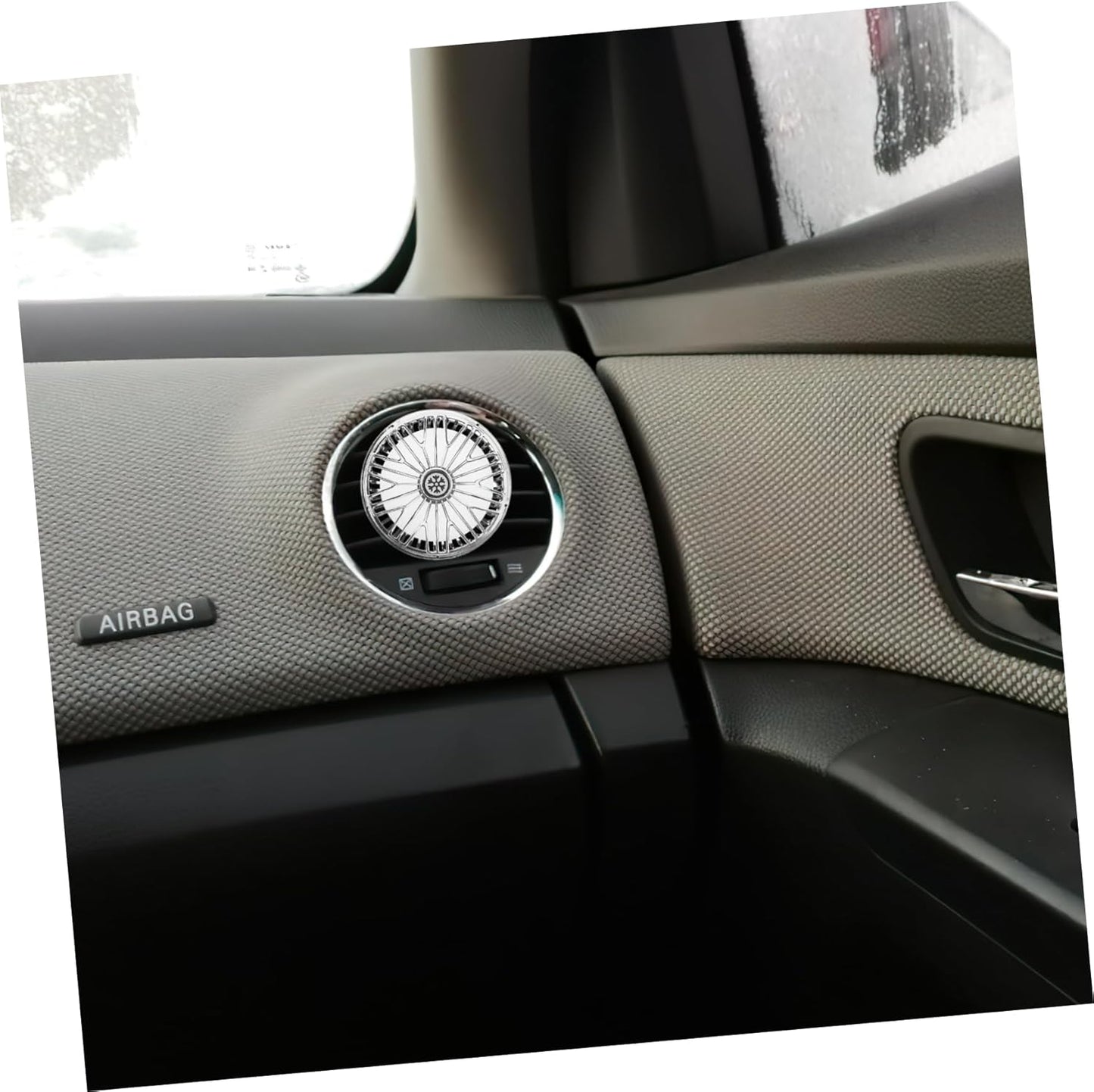 MUCKLILY Fragrance Refill for Car Vent Clips 5pcs Solid Aromatherapy Tablets Car Air Freshener Odor Control Versatile Use