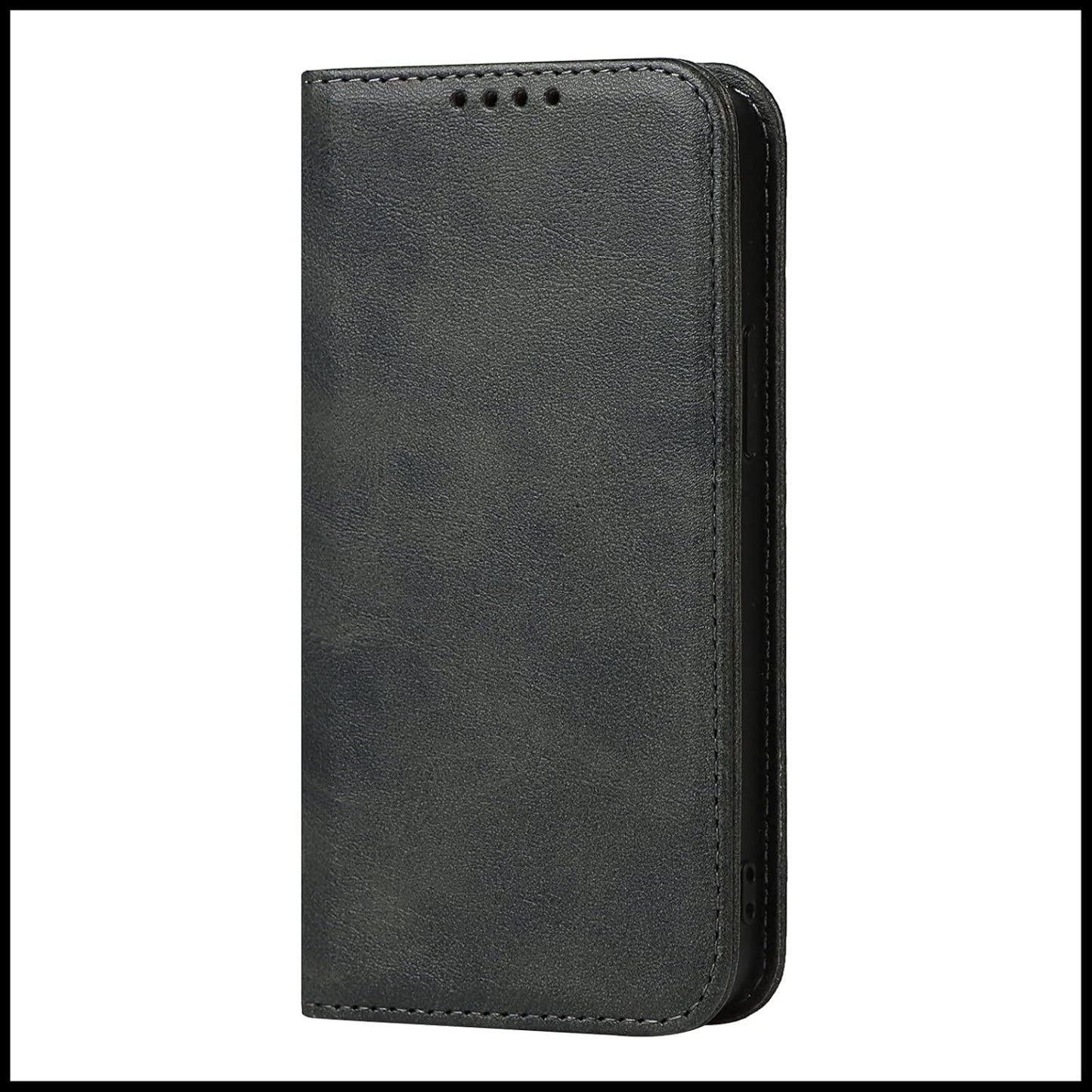 iPhone 15 Pro Max Wallet Case FROLAN Premium PU Leather with Credit Card Holder Slot Flip Drop Protection Shockproof Cover 6.7 Inch(Black)