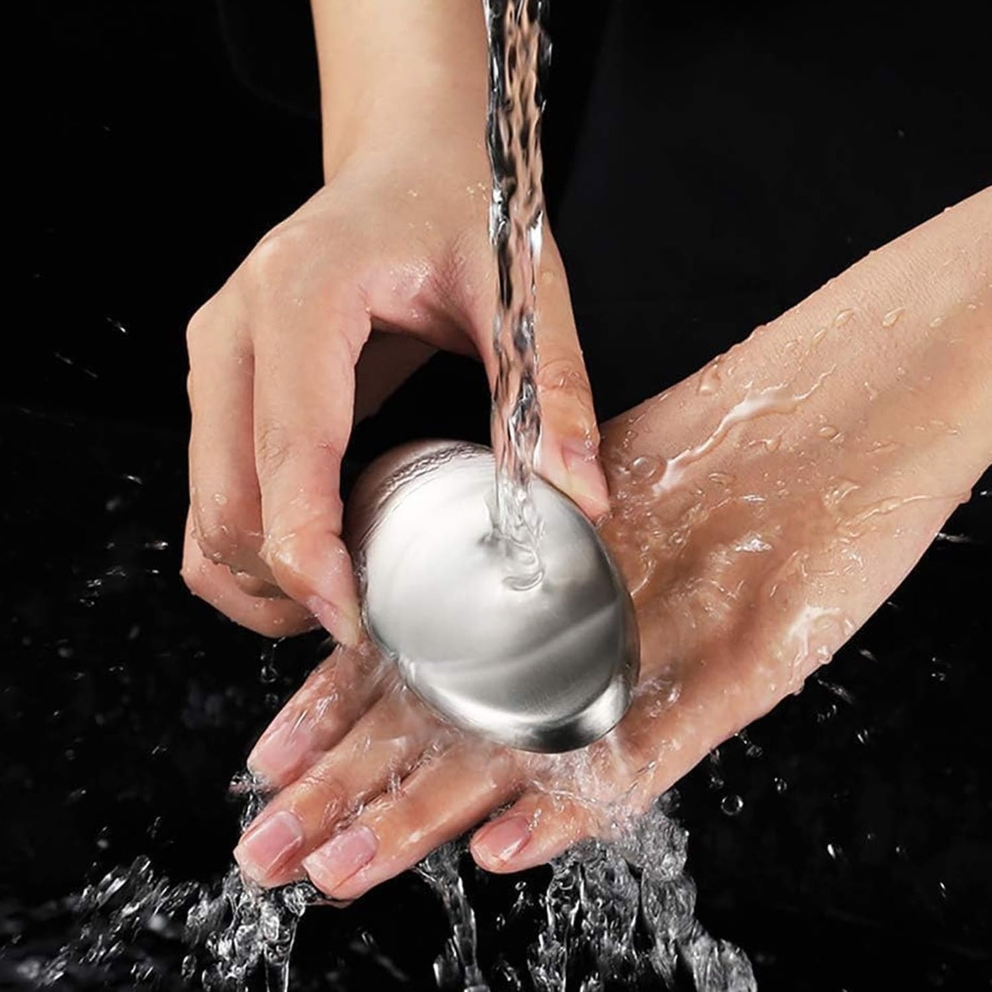 1 Pcs Soap Deodorant Metal Odor Absorber Stainless Steel Kitchen Gadgets Metal Soap Bar Kitchen Utensils Stainless Steel Hand Soap Dish