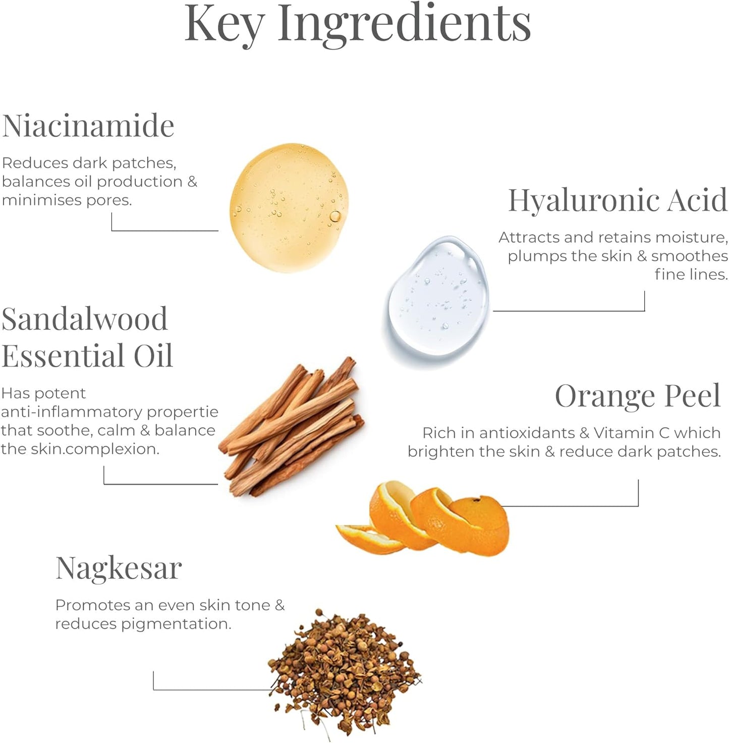 Forest Essentials Facial Cleanser Sandalwood & Orange Peel 130ml (Face Wash)