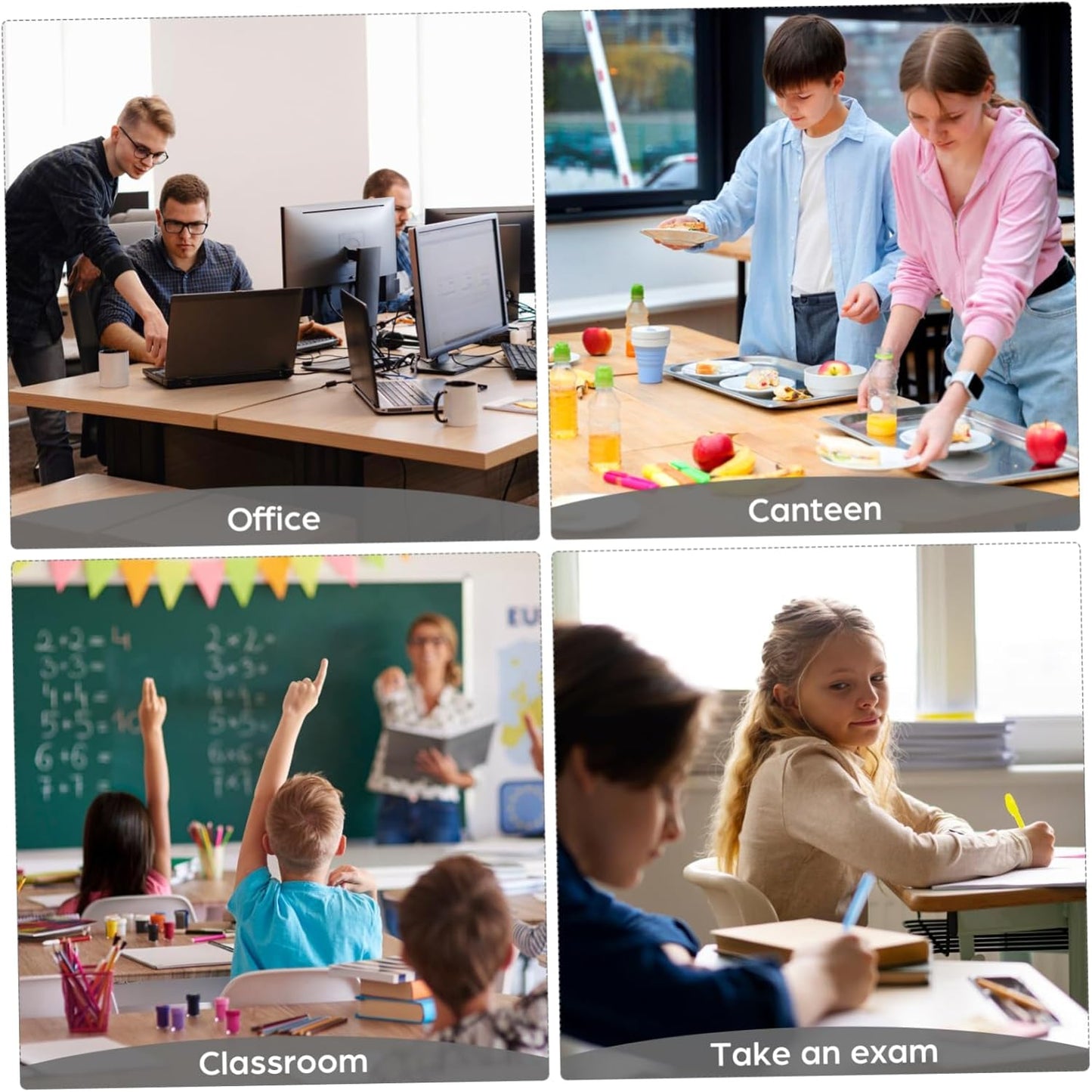 GANAZONO Desktop Partition Board Isolation Guard for Schools Restaurants Hotels Easy Installation Spray Protection Health Safety for Workers