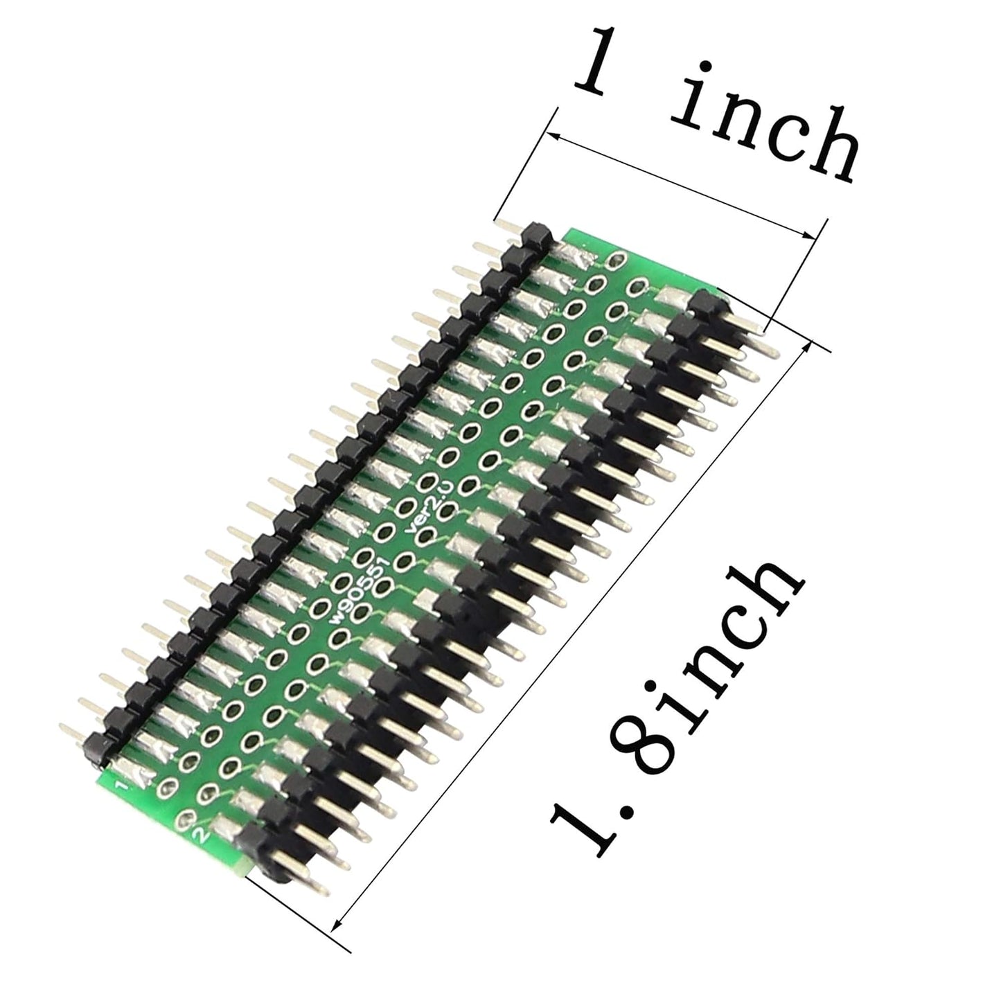PNGKNYOCN IDE 44 Pin Male to Male Hard Drive Adapter, 2.5 Inch Male to Male Hard Drive Interface for Industrial Computer POS Machine IDE Electronic Disk Adapter