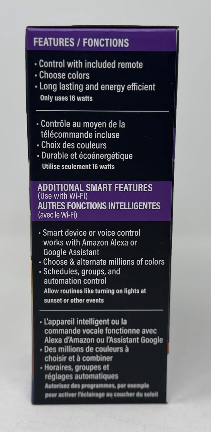 Feit Electric Indoor 19.7 ft. Smart Colour Chasing Strip Light