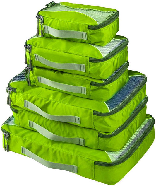 G4Free Packing Cubes 6pcs Set Travel Accessories Organizers Versatile Travel Packing Bags