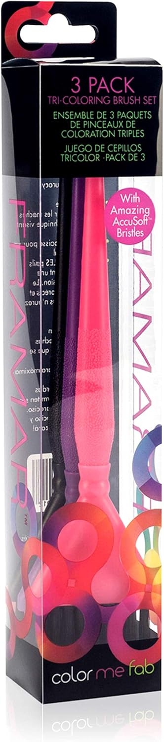 Framar Triple Threat Hair Colour Brush Set