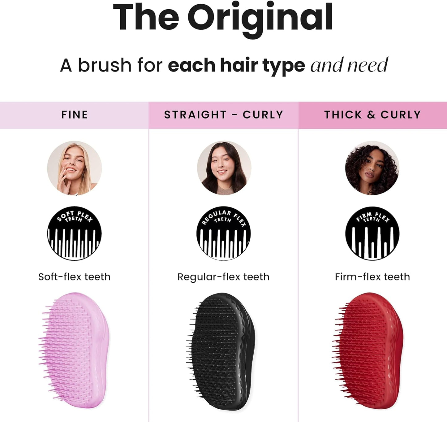 Tangle Teezer Hair Brush - Panther Black