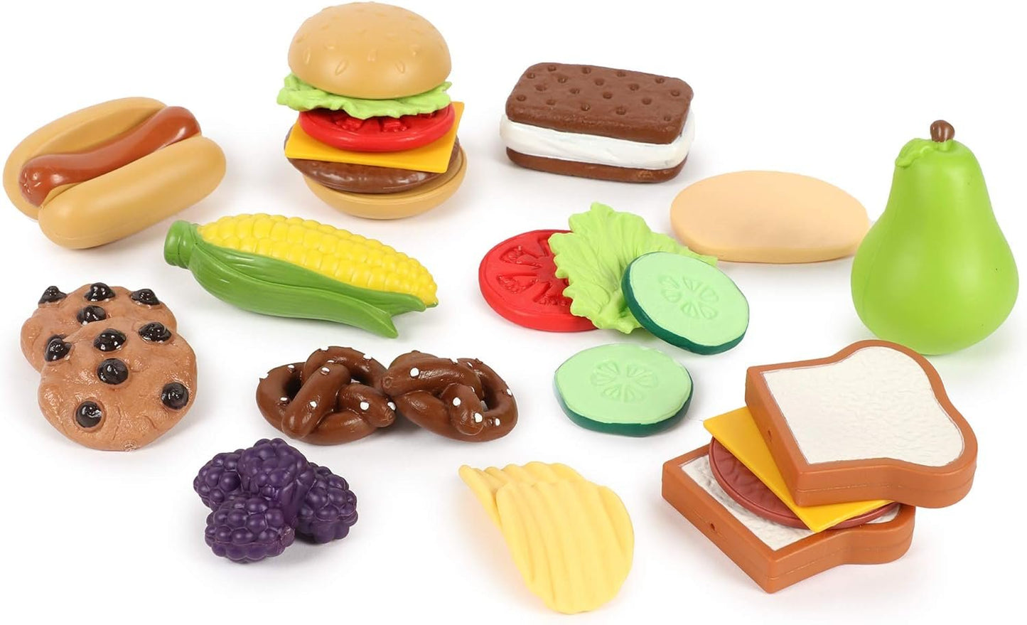 Learning Resources New Sprouts Complete Play Food Set, Assorted