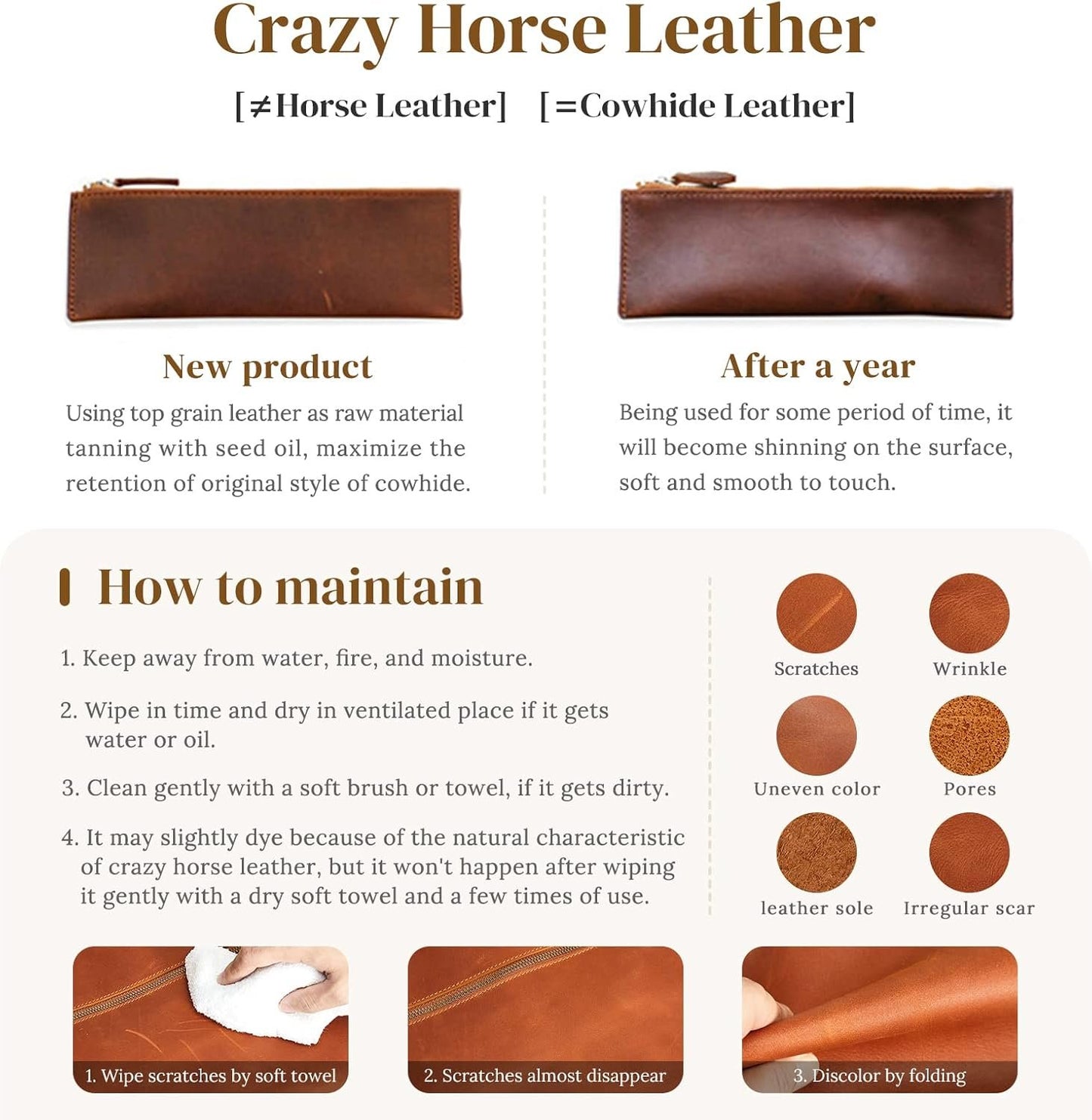 S-ZONE Sling Bag for Women Men Genuine Leather Vintage Crossbody Chest Bags Backpack Daypack Outdoor Travel