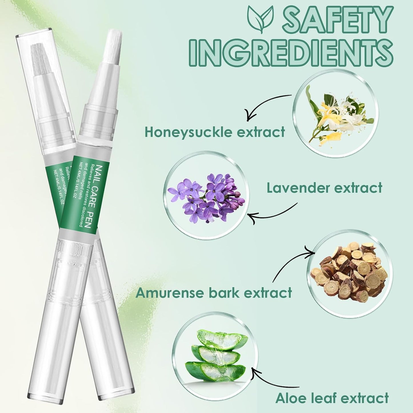 3 Pieces Nail Care Pen, Nail Treatments, Nail Care, Soothes, for Nails and Nails