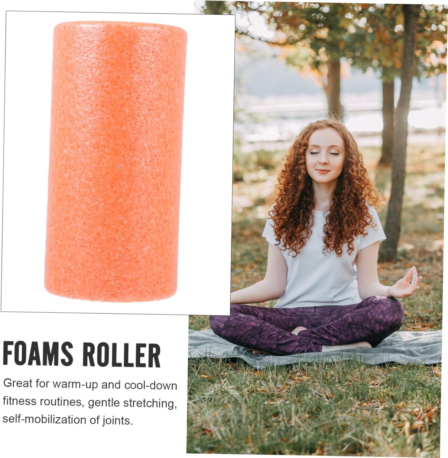 HEMOTON Massaggiante per Yoga Massaggiante per Muscolare Foam Roller per Fitness per Recupero e Flessibilità
